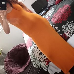 RAYON Maxi Marigold Dress Lounge Beach Summer